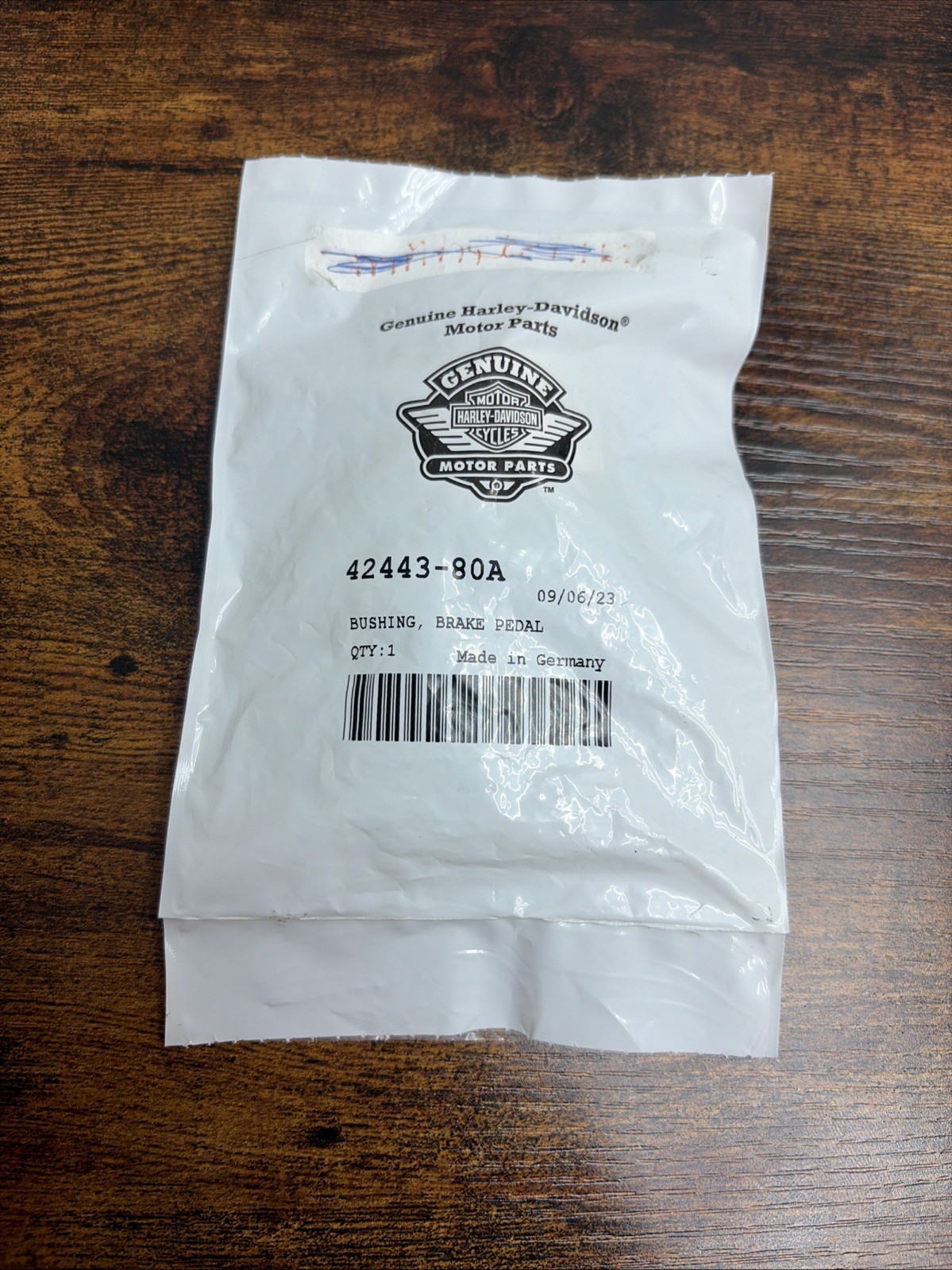 Harley Davidson 42443-80A Brake Pedal Bushing OEM NOS