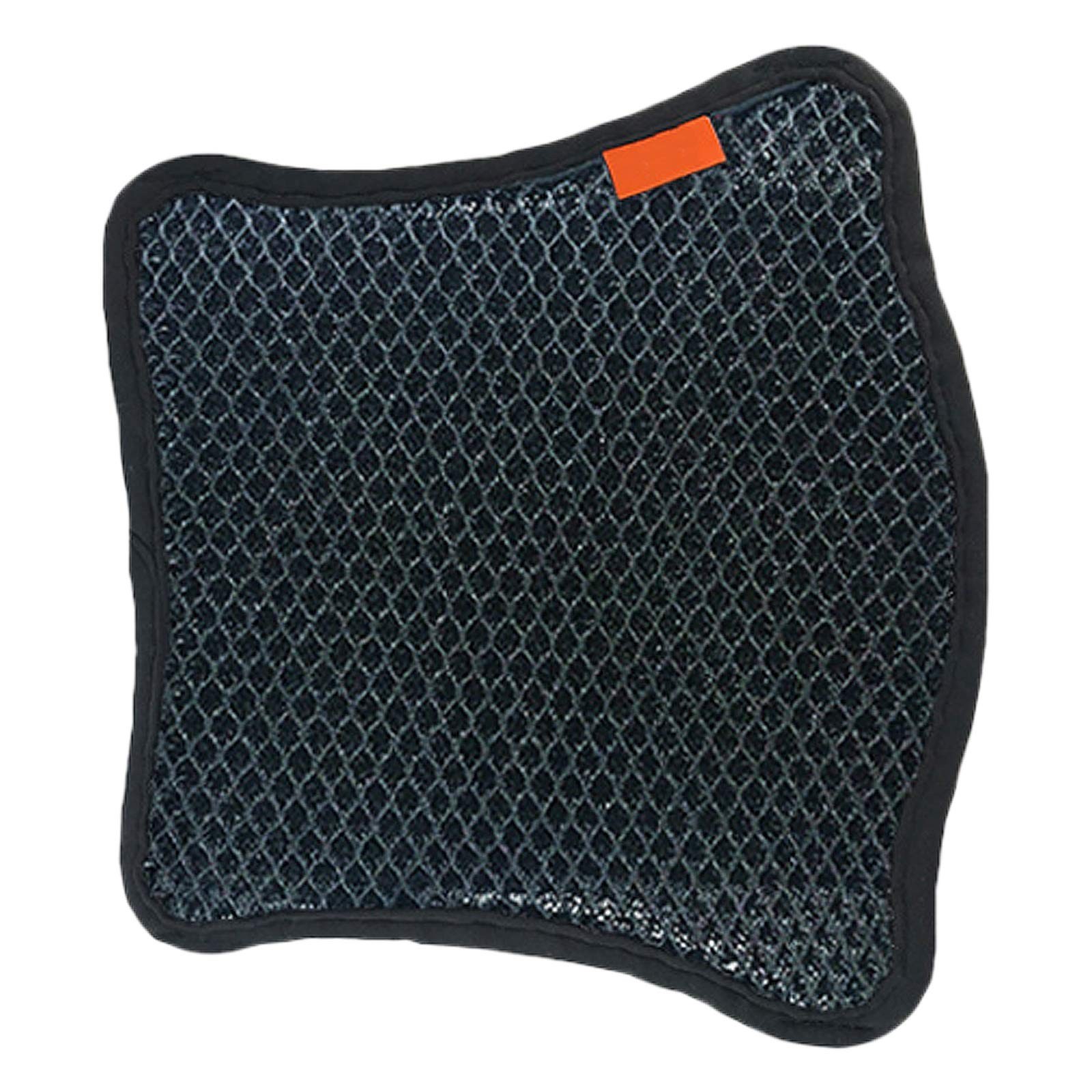 Motorcycle Seat Cushion Air Cooling 3D Mesh 26 x 27cm, Black
