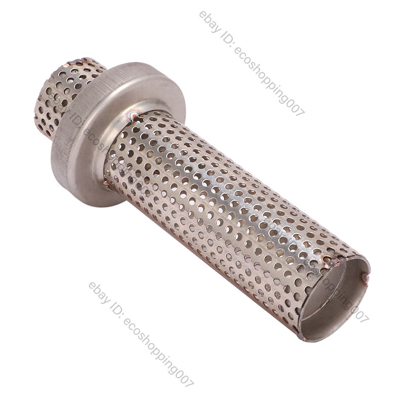 60.5mm Universal Exhaust Pipe Silencer DB Killer Baffle Reduce Noise Eliminate