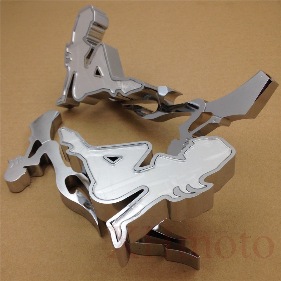 Chrome Custom Hot Momma Mirror fit for Harley Electra Heritage Sportster Glide