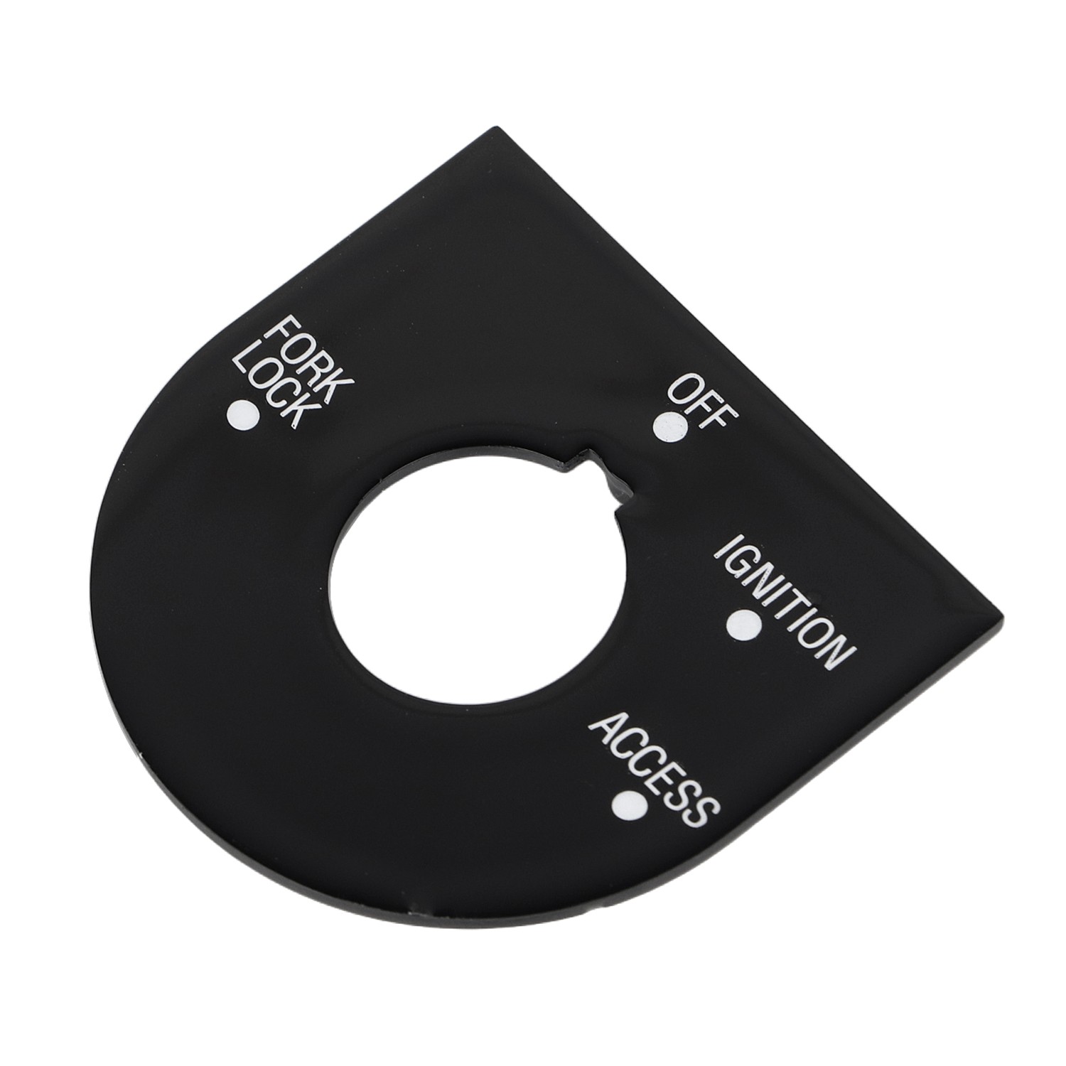Gloss Black Ignition Switch Panel Trim Fit For Harley Road Glide FLTR EFI FLTRI