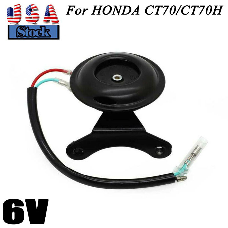 HORN ASSEMBLY For HONDA CT70/CT70H 1969-1976 6-VOLT 38100-124-721 Z50 US