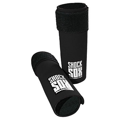 Shock Sox Fork Seal Guards 37-50mm Fork Tube 6″ Black For Honda