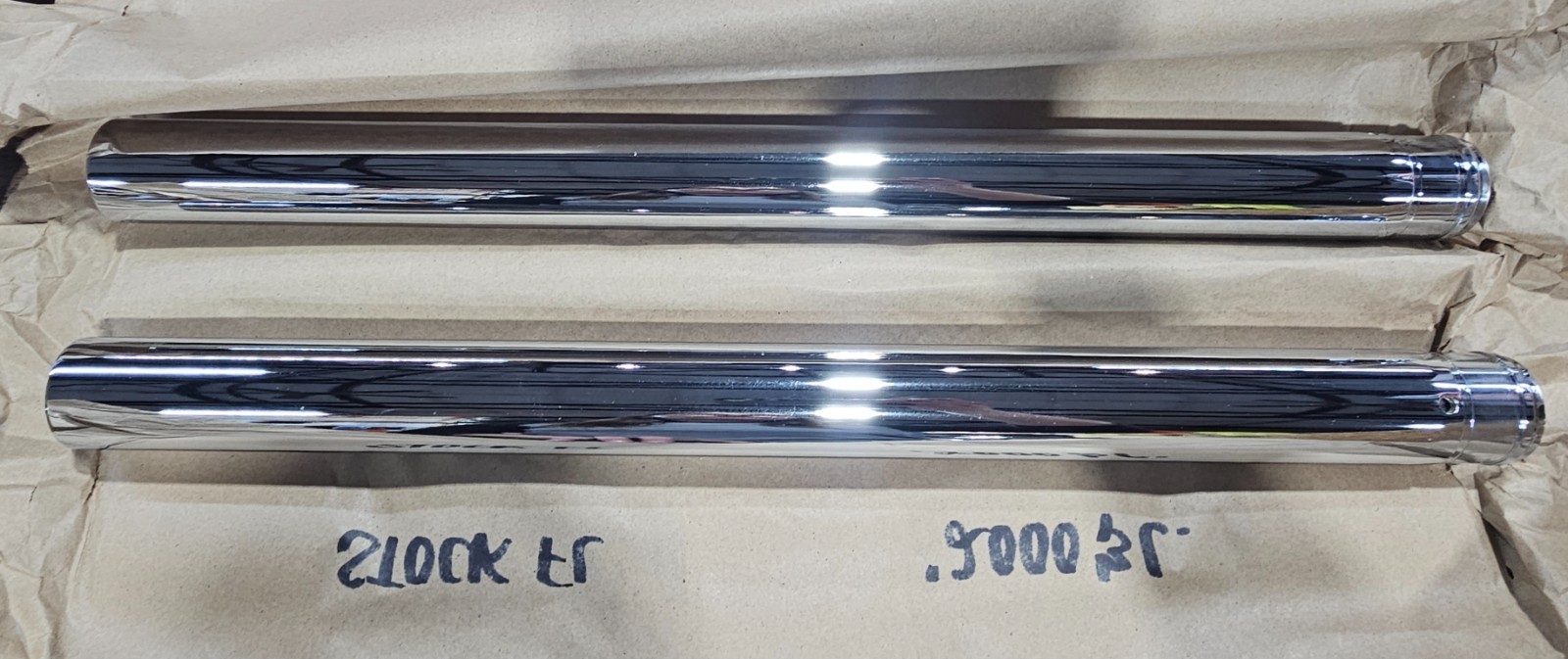 CUSTOM CYCLE ENGINEERING – T 2000UC – Fork Tubes – 41 mm – 20.25″ – Ultra Chrome