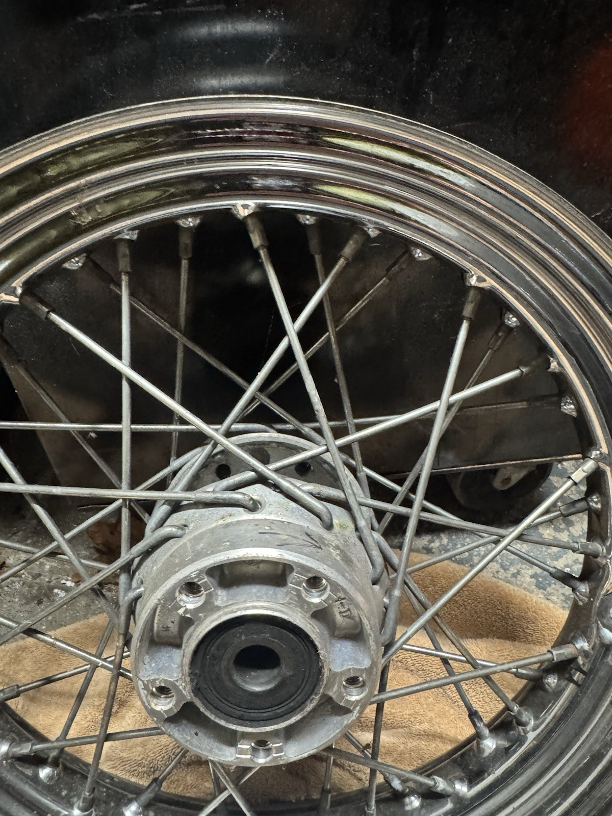 Harley Davidson Sportster 16” Wire spoke Wheel