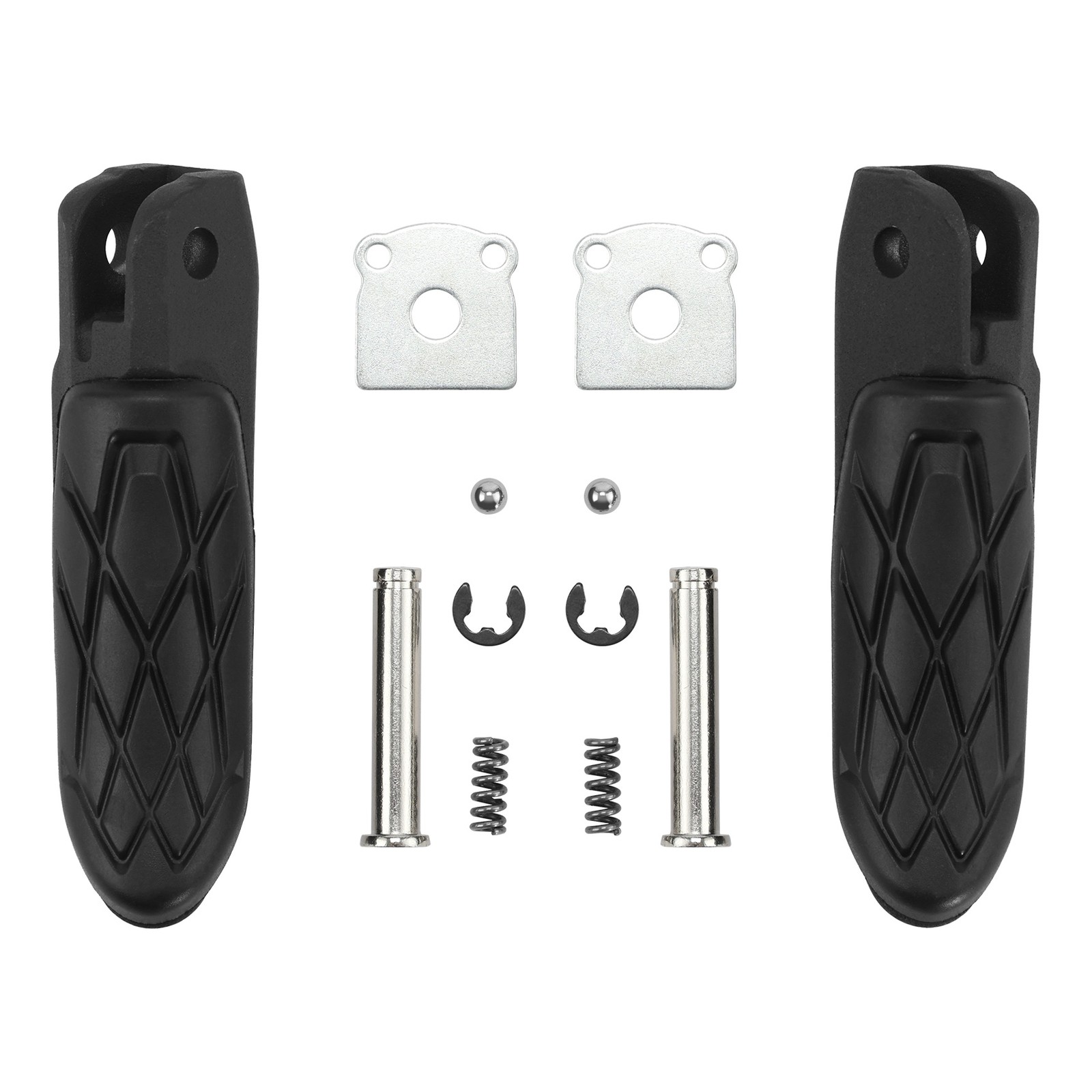 Driver & Passenger Footpegs Footrests Fit For Suzuki Hayabusa GSX1300R 2022-2024