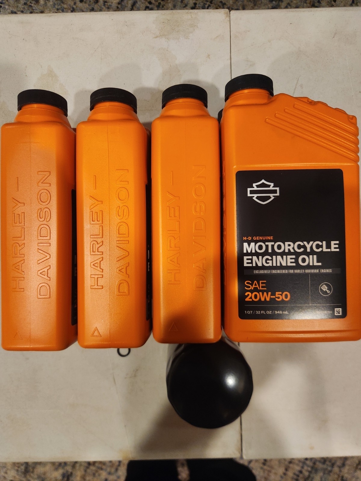 Harley-Davidson M8 Oil Change Kit Conventional Oil *see description