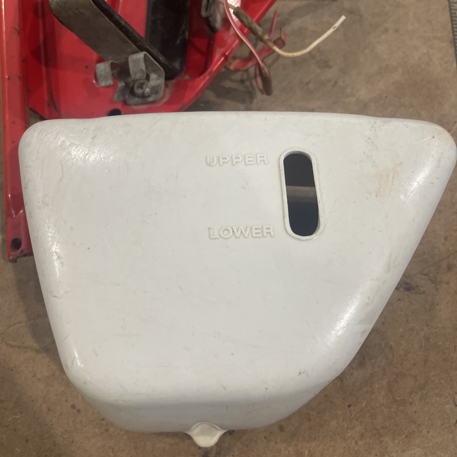 1968 Honda P50 OEM Battery Case Housing w/ Battery Box & Cover – Used