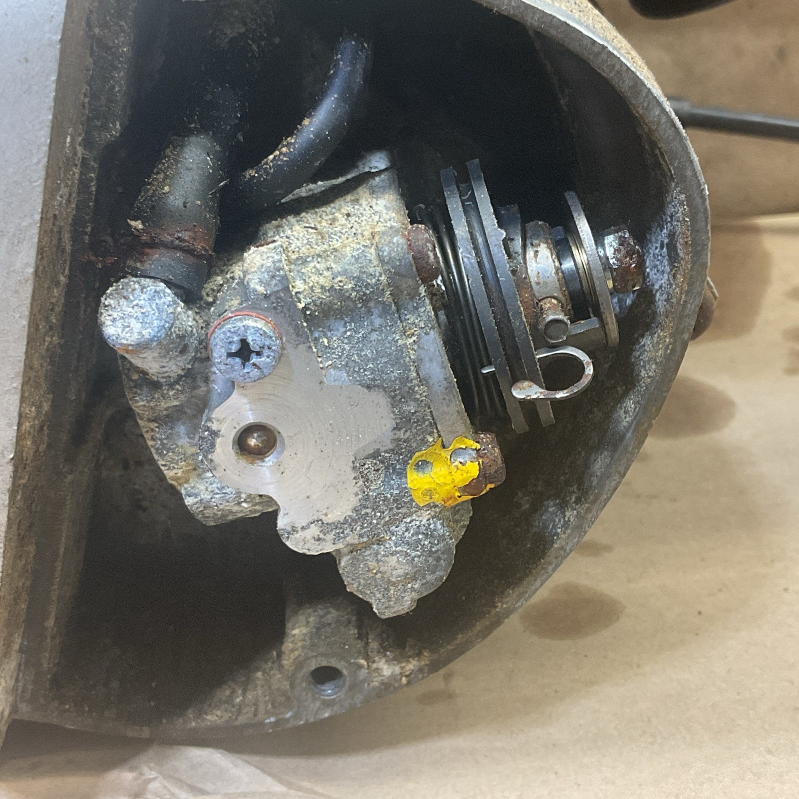 Yamaha GT 80 1977 Engine 140 PSI Kicks Over Good Otherwise Condition Unknown