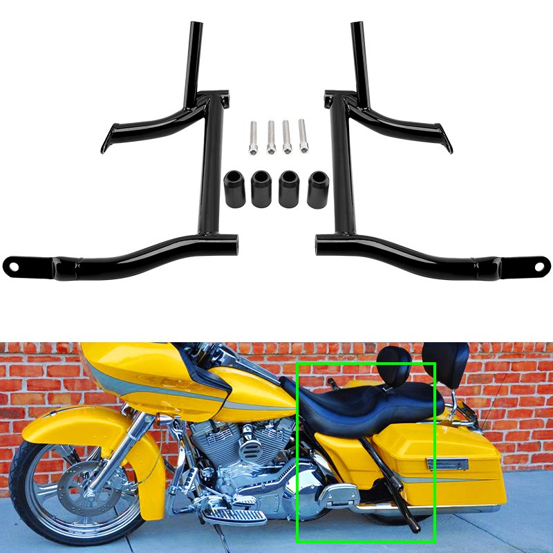 Saddlebag Guard Rails Bag Guards For Harley Electra Glide Road King 1997-2008