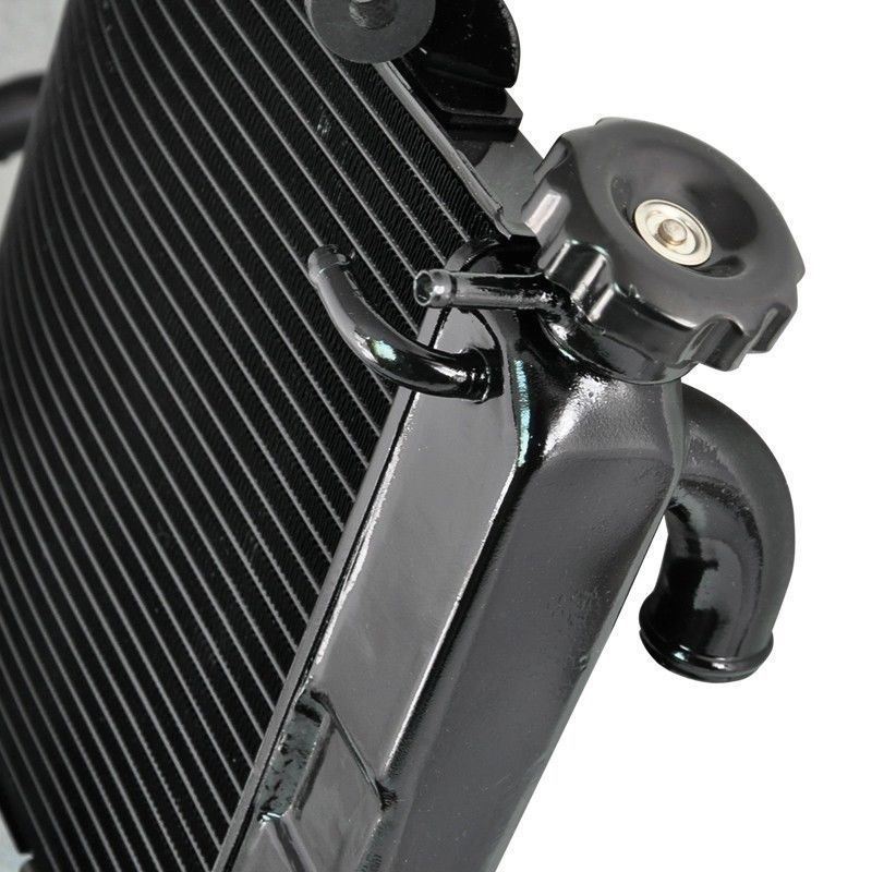 LOPOR 1.1 bar Motorcycle Radiator Cap Cover Design Universal High Quality Black