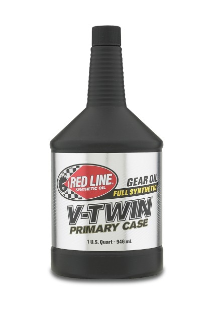 Red Line Synthetic 42904 V-Twin Primary Motorcycle Engine Oil 1 Quart Bottle