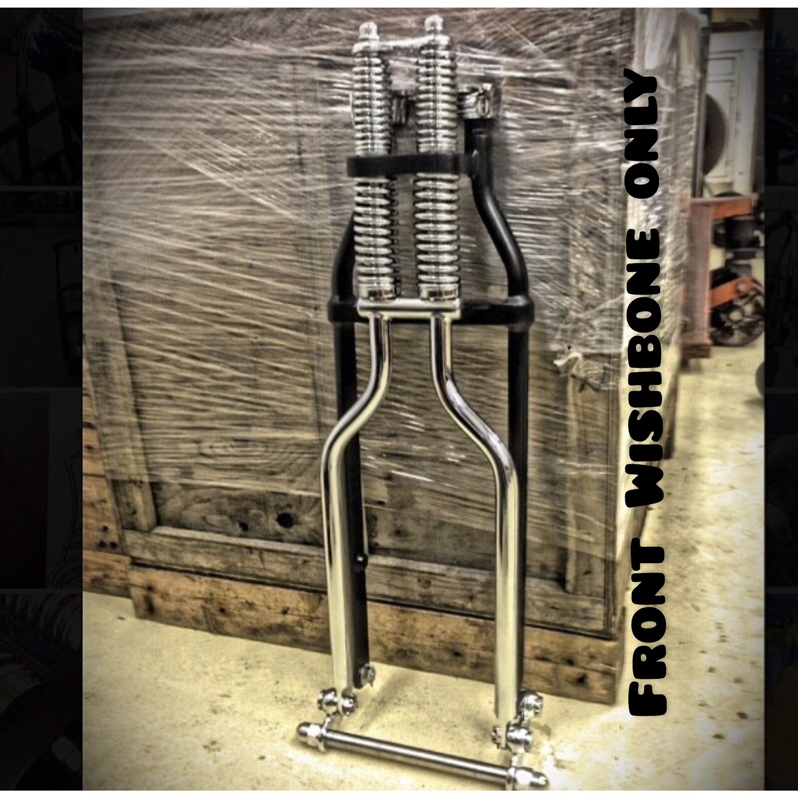 Wishbone Kit DNA Springer Front End Bobber IronHead Xs650 shovelhead fork