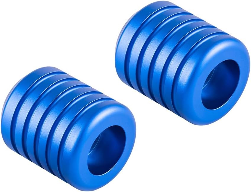 Advanblack Blue ProTek Machined CNC Alumium Inlay Crash Bar Slider