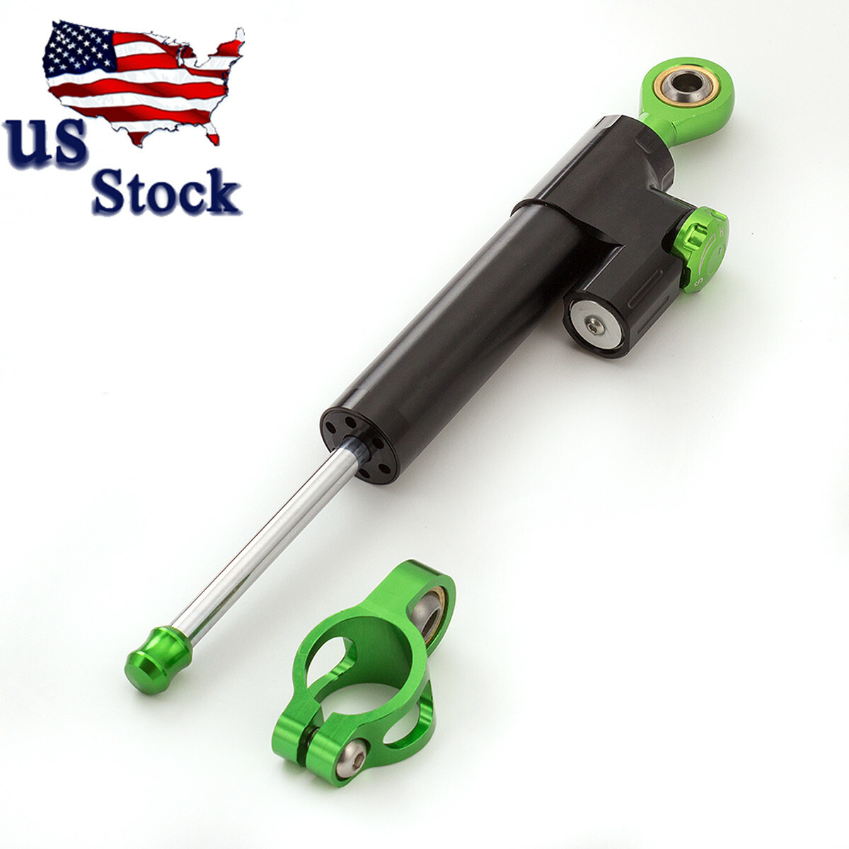 USA Racing Universal Steering Damper CNC Stabilizer Linear Reversed Control 1PCS
