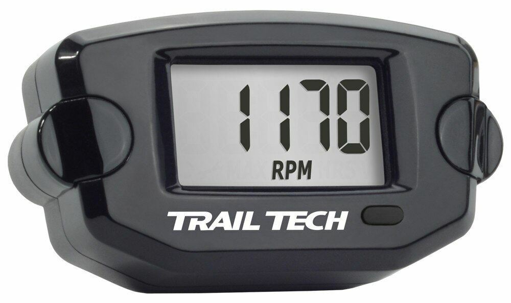 Trail Tech TTO Tach Hour Meter Black 742-A00