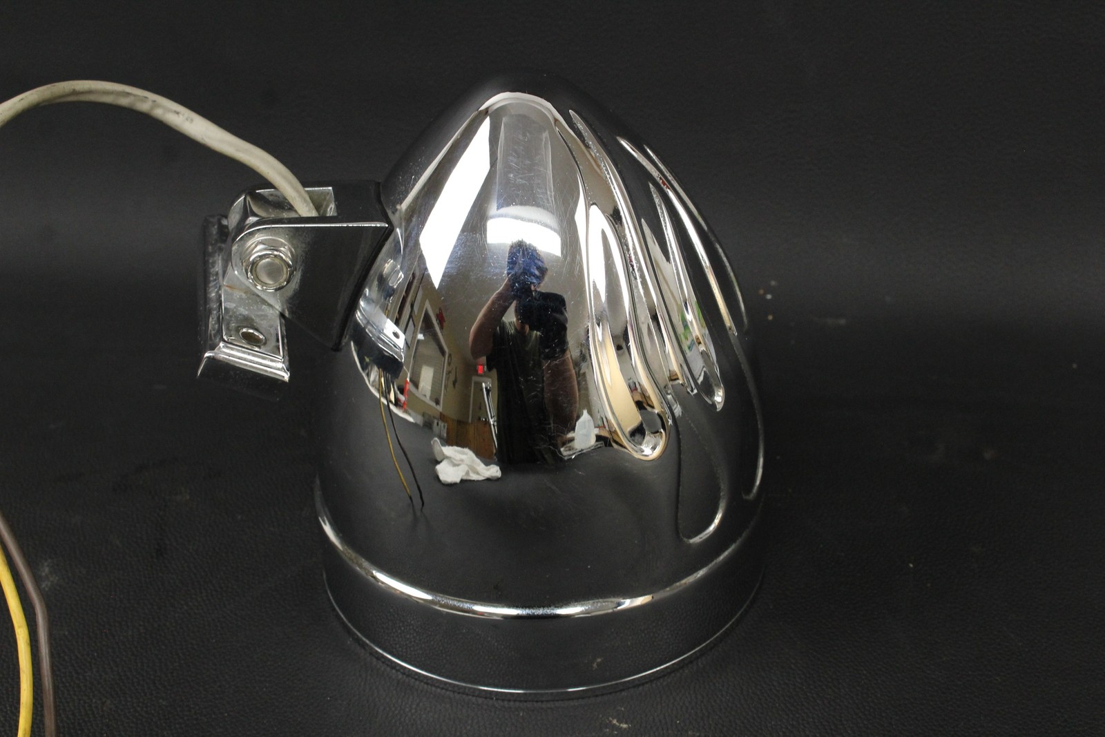 94-03 HONDA VF750 MAGNA 750 VF750C2 Chrome Flame Bucket Headlight Lamp 6in