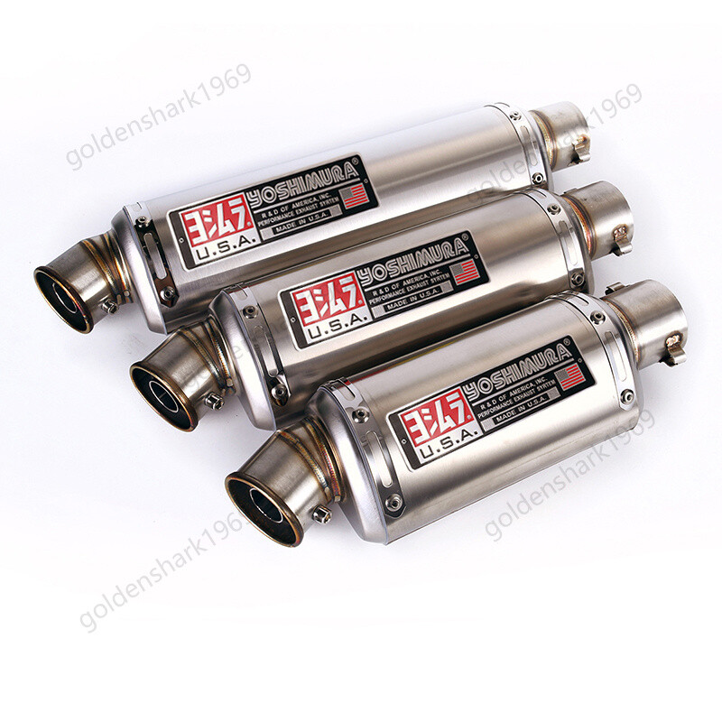 310 370 440mm Motorcycle Exhaust Tail Pipe 51mm Muffler Tips Silecner DB Killer