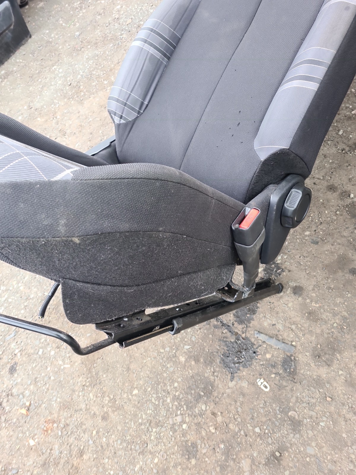 2017 PEUGEOT 108 MK1 DRIVER SIDE FRONT SEAT 5 DOOR