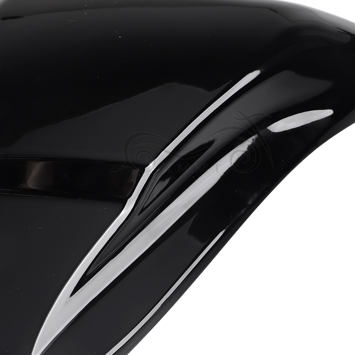 Vivid Black Side Covers Panel Cowl Fit For Harley Road Electra Glide FLHTCU FLHT