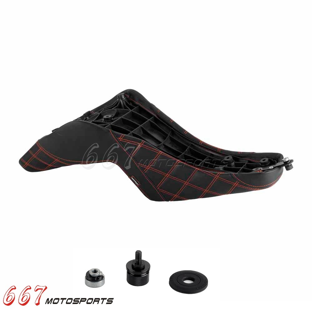 Gel Pad Passenger Driver LS 2-Up Seat For Harley Street Bob FXBB FXBBS 2018-2024