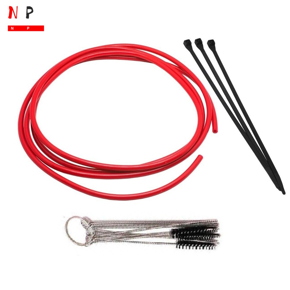 New Carburetor Overflow Vent Hose Kit for Keihin FCR MX Mikuni Carb Red 8.5 FT
