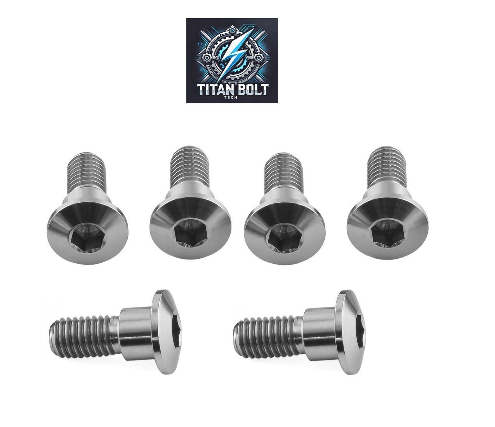 Titanium Rear Brake Disc Rotor Bolts Suzuki For Hayabusa GSXR1300R 2008 to 2020