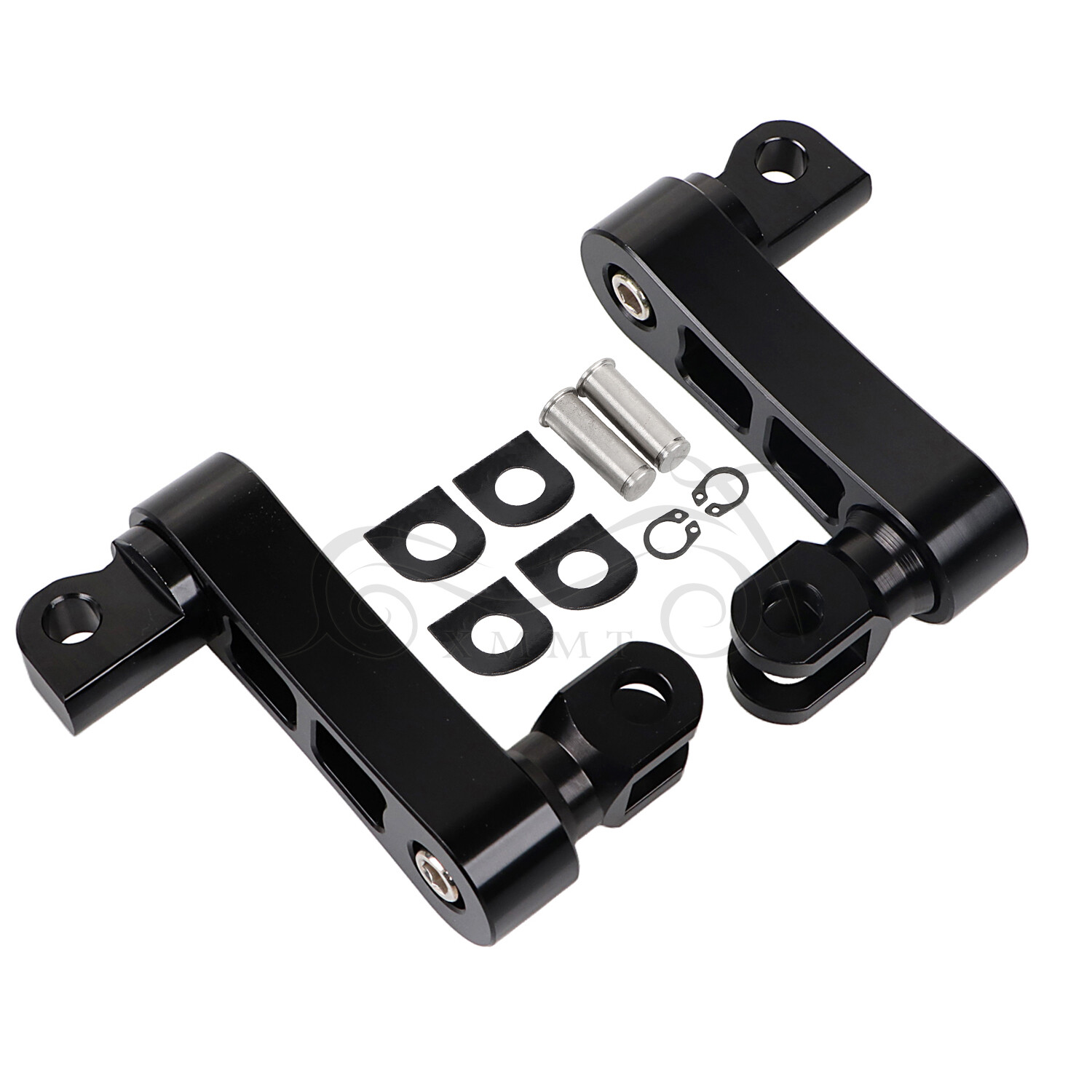Male Mount Foot Peg Extensions For Harley Dyna Sportster Softail Electra Glide