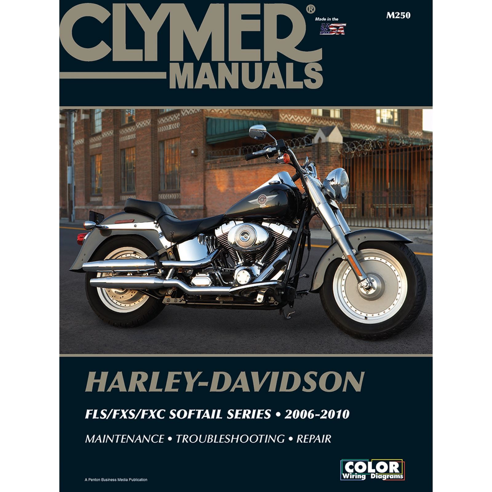 Clymer Repair Manual for Harley Davidson Soft Tail 06-10 CM250