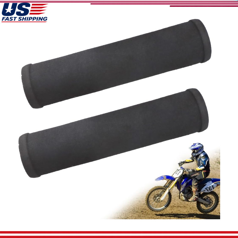 Handlebar Protector: 2-Pack 7.87 Inch High Density Foam Pad ATV Motocross Dirt