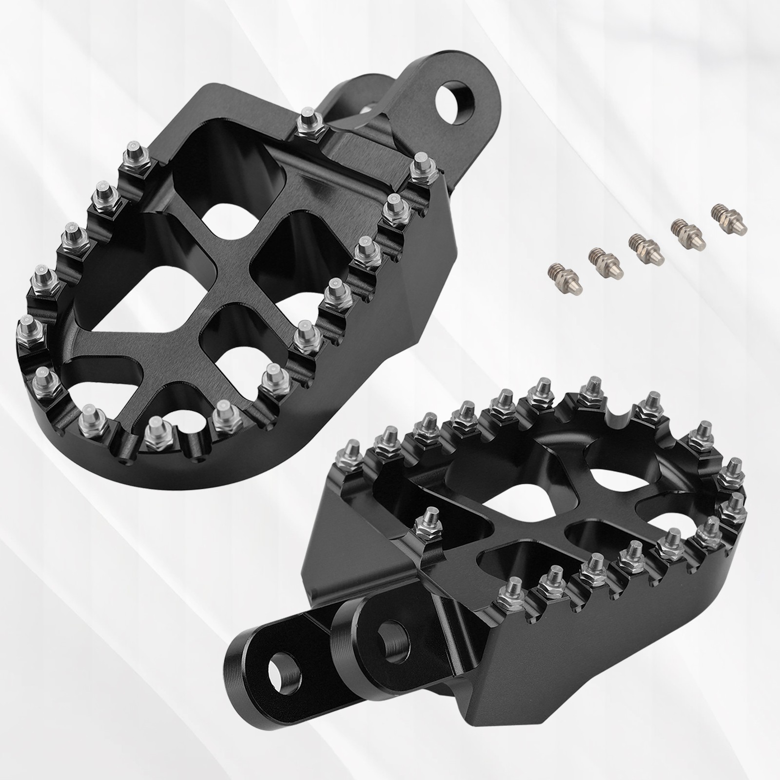 CNC Wider Foot Pegs For Honda XR250R XR400R XR600R XR650R XR650L CR80R CRF230L