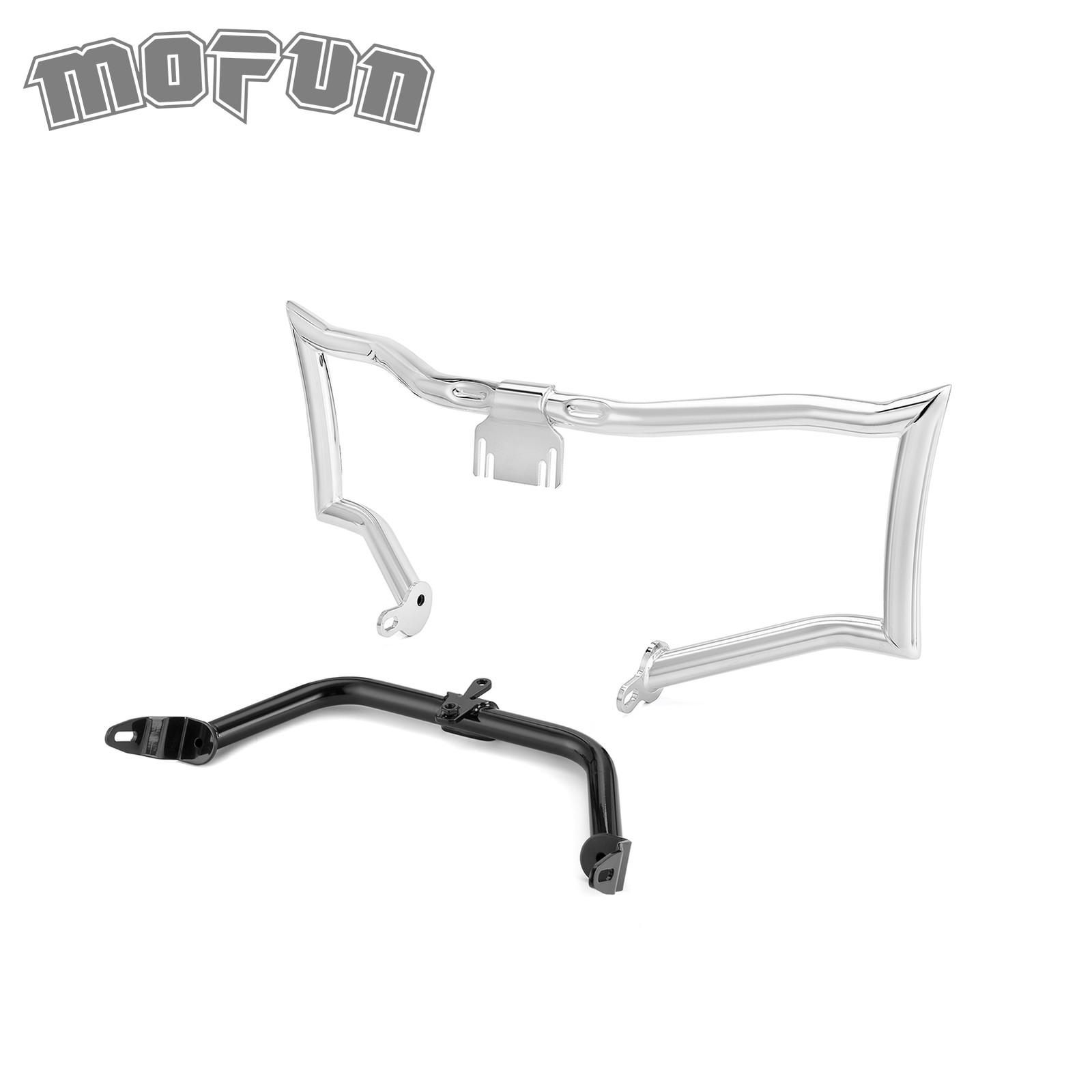 1 1/4 ” Rust-proof Bolt-On Front Highway Crash Bar For Harley Touring Road Glide