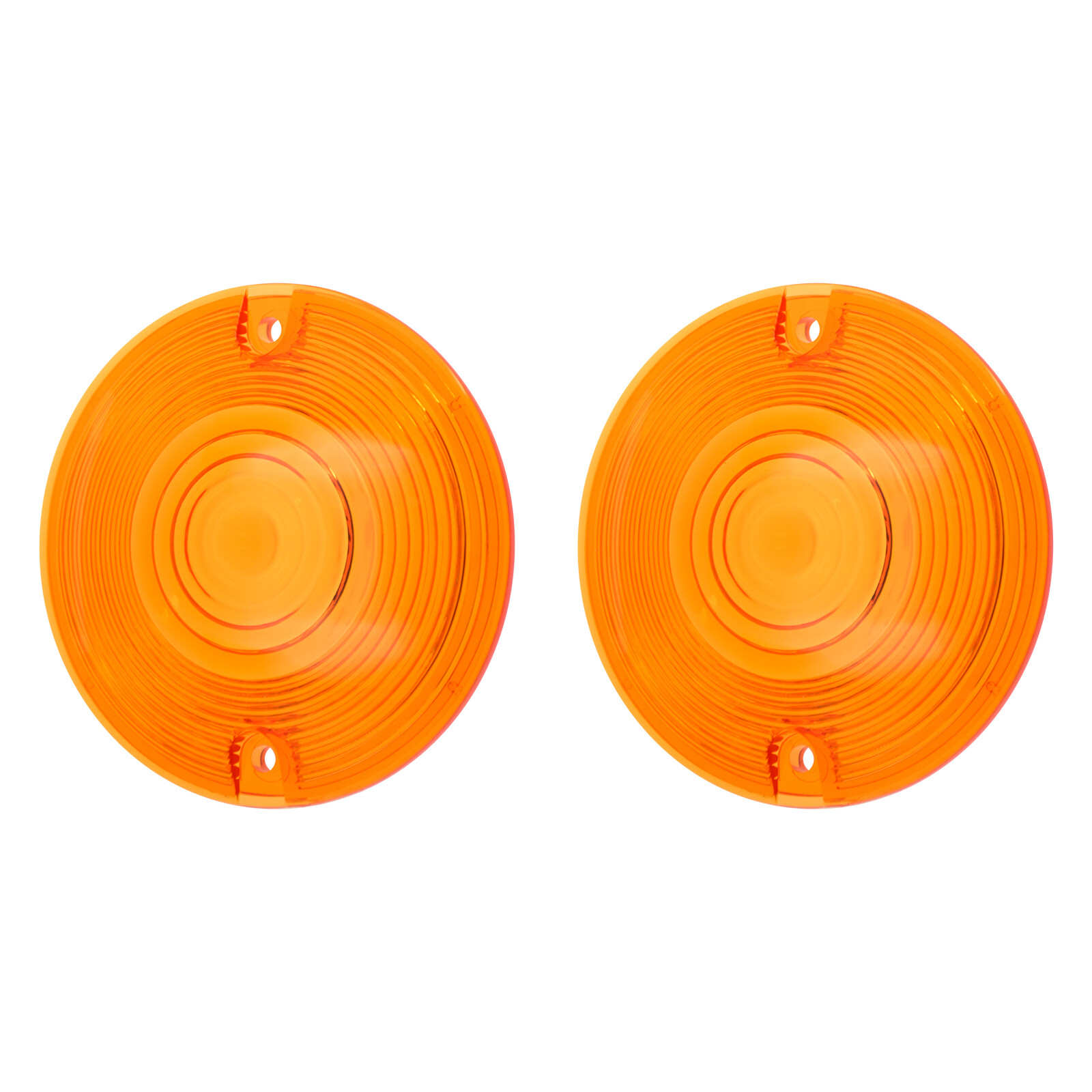 Amber Yellow Turn Signal Light Lens Cover For Harley Heritage Softail 1986-2023