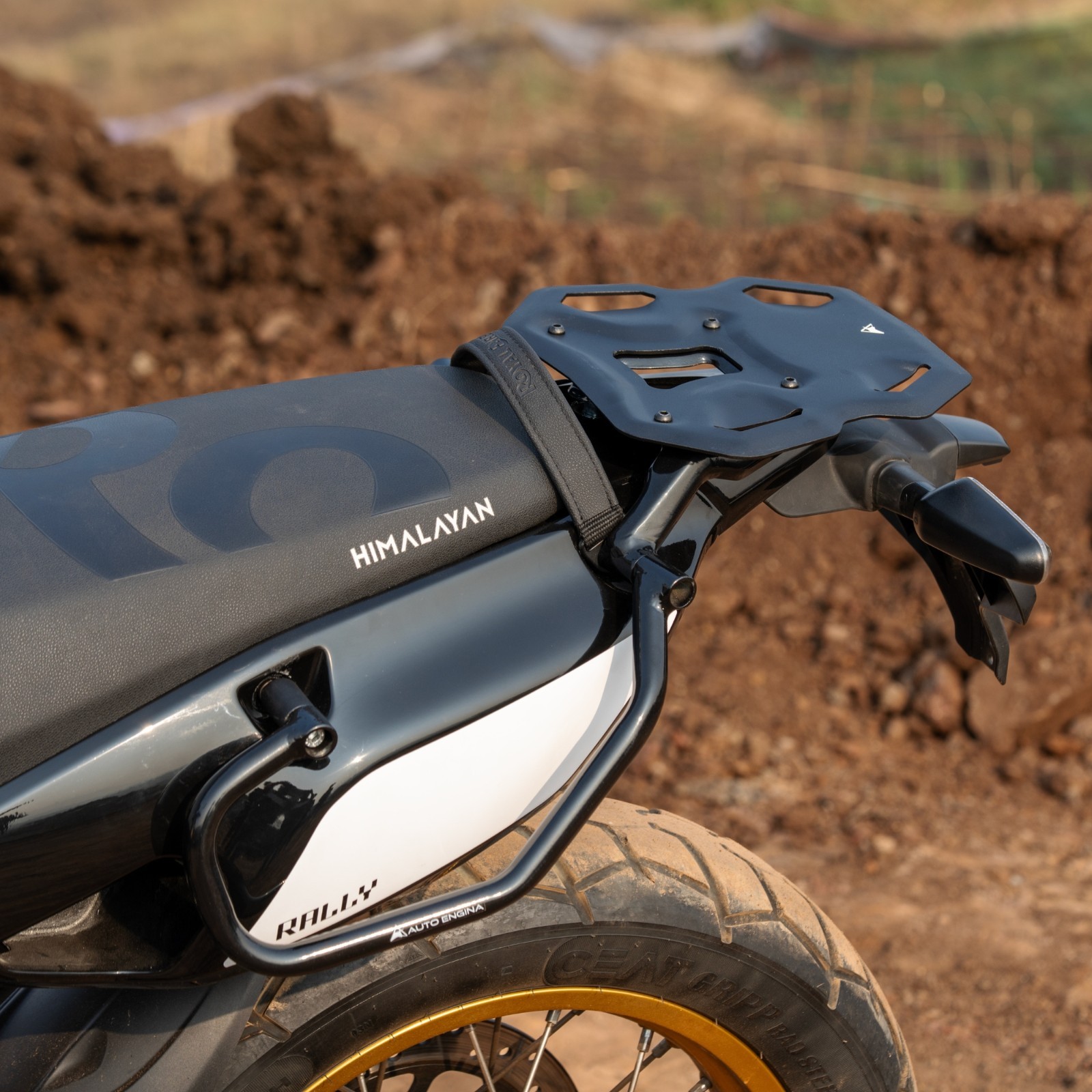 Rally Saddle Stay + Rally Top Rack for Royal Enfield Himalayan 450 | Auto Engina
