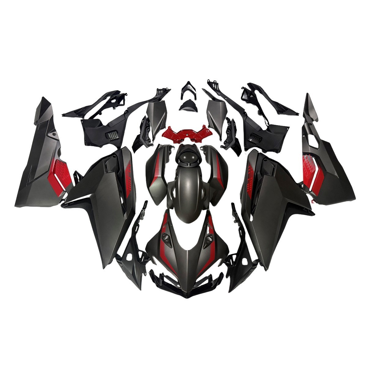 Plastic Injection Fairings for Honda CBR250RR 2023 2024 Iron Gray ABS Bodywork