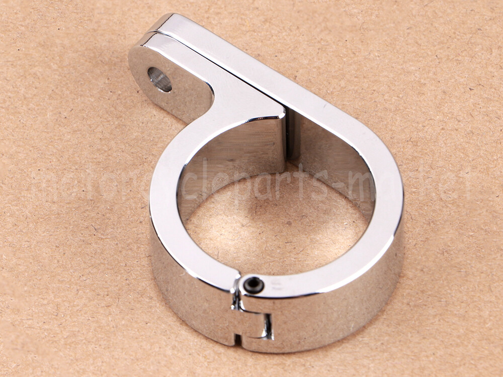 Universal Motorcycle Handle Bar Mounts Clamp Clock 32mm 1 1/4″ 1.25″ For Harley