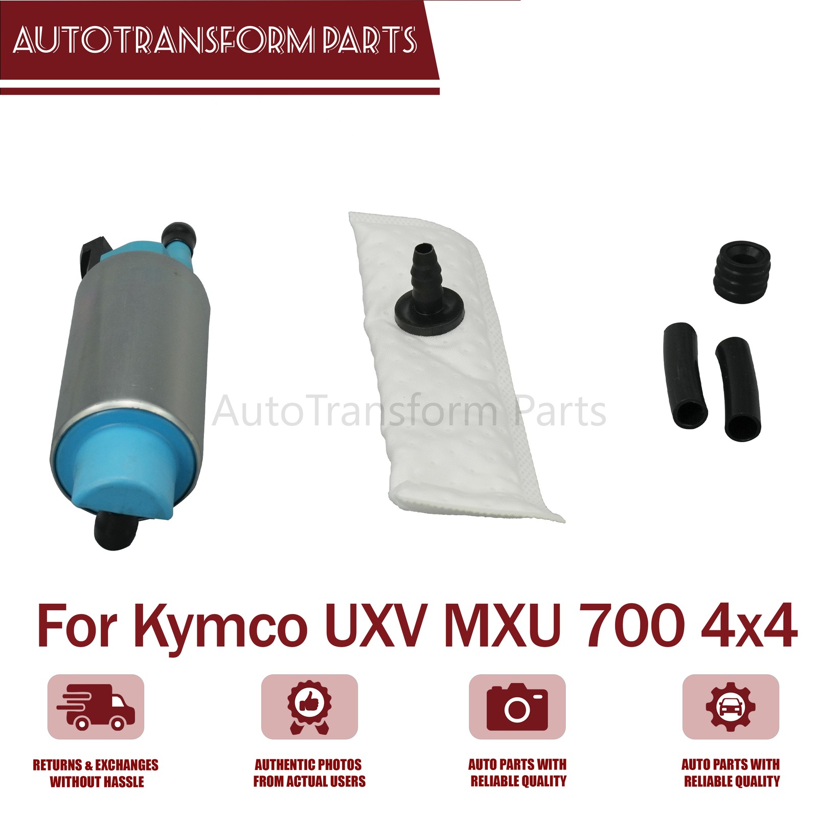 NEW For Kymco UXV MXU 700 4×4 Fuel Pump Kit 1755A-LKA8-E00 US