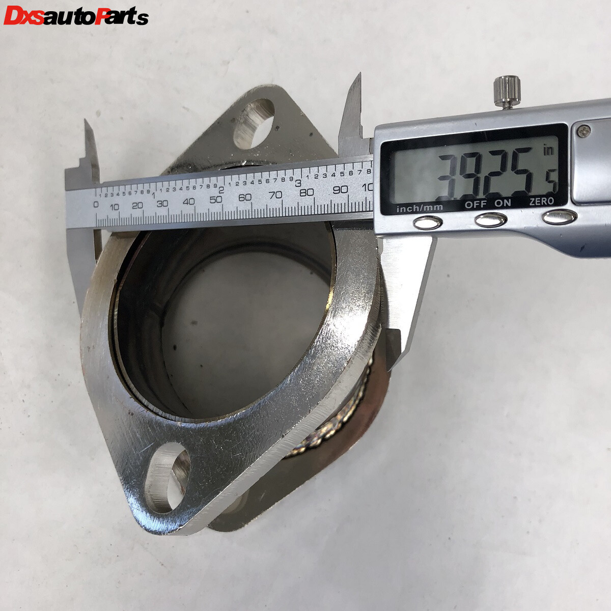 3″ to 3″ 45-degree 2 Bolt Flange Exhaust Muffler Pipe Flange Mild Steel
