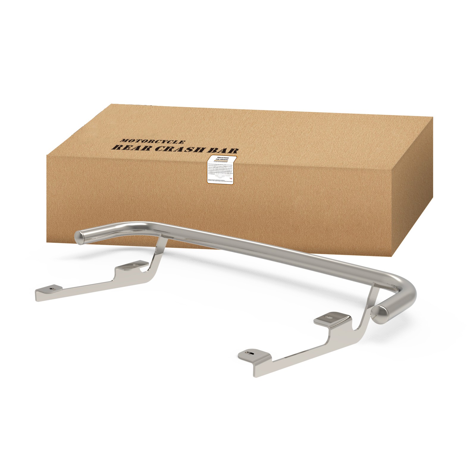 Stainless Steel Silver Rear Bumper for Harley Tri Glide FLHTCUTG 09-24
