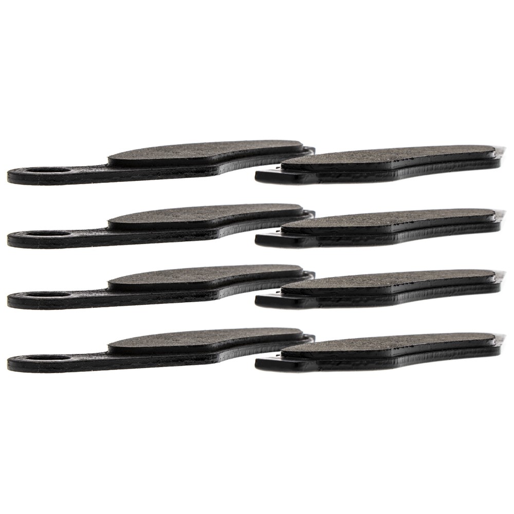 NICHE Brake Pad Set for Harley-Davidson Tri Glide Front Semi-Metallic 4 Pack