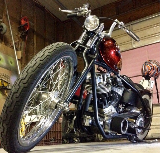 Wishbone Kit DNA Springer Front End Bobber IronHead Xs650 shovelhead fork