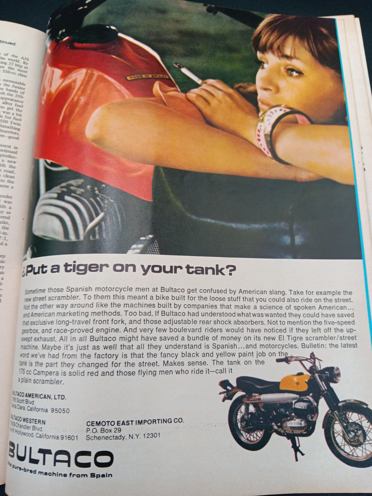 September 1968 CYCLE WORLD MAGAZINE Norton 750 Vespa 150 Sprint Benelli Cuda 250