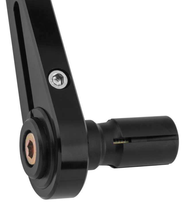 BikeMaster 152132 BikeMaster Adapter for 1in Barend Mirror – Black
