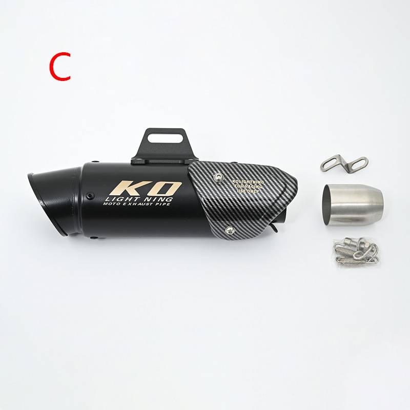 38-51mm Universal Exhaust Tips Motorcycle Muffler Tail Pipe DB Killer Silencer