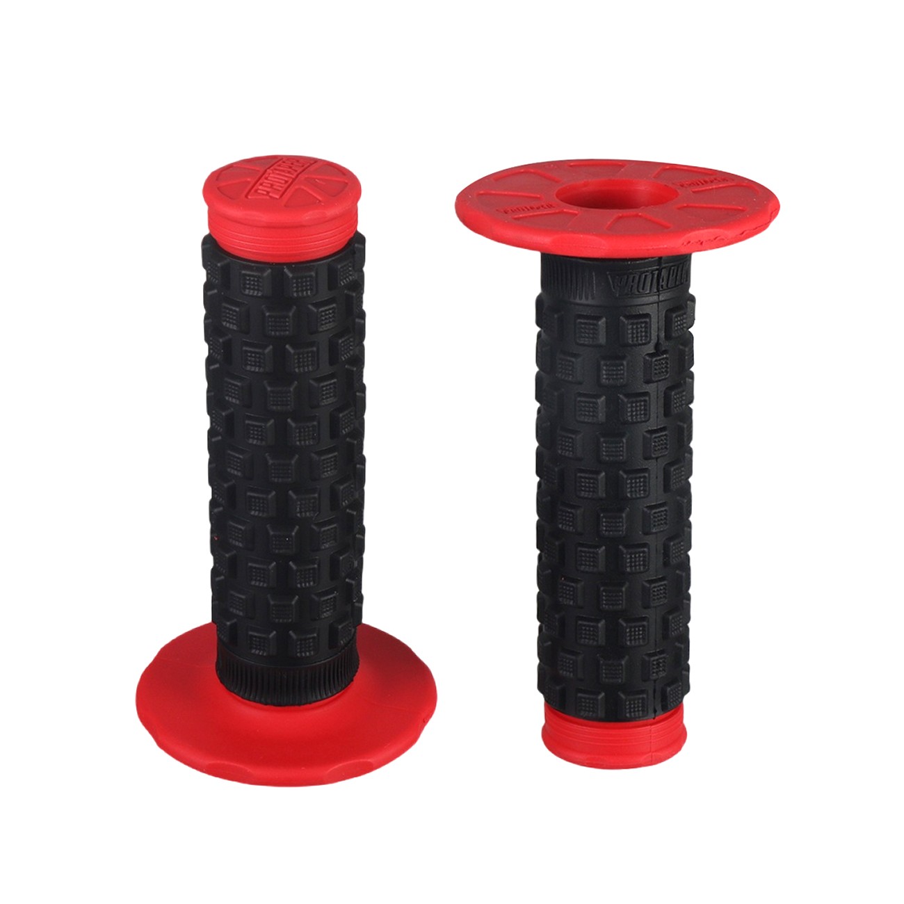 2PCS 7/8″ 22mm Handlebar Grip Soft Rubber Comfort Racing Grips for CRF150F XR 50