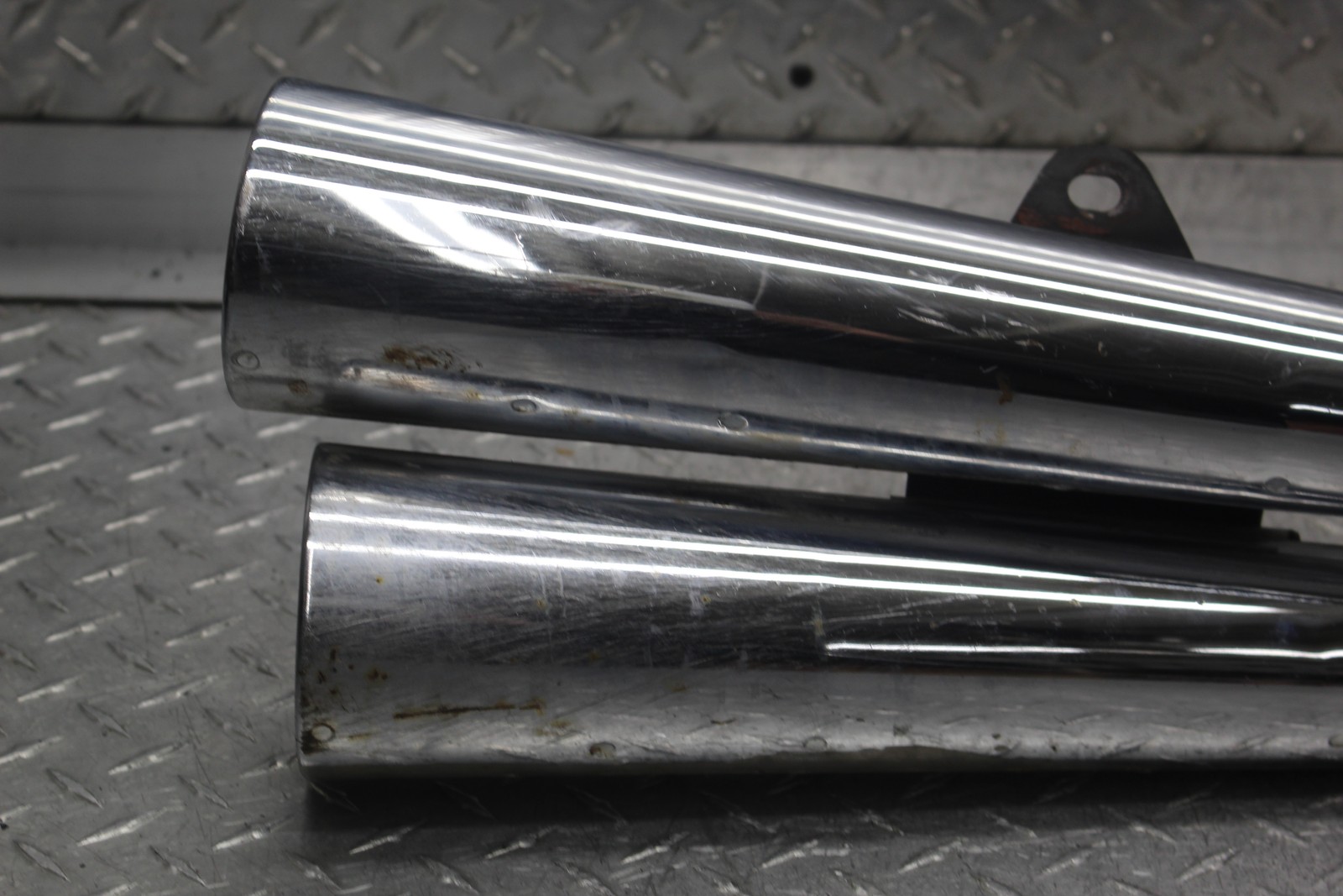 1980 HONDA CB650C CUSTOM EXHUAST HEADERS & MUFFLERS