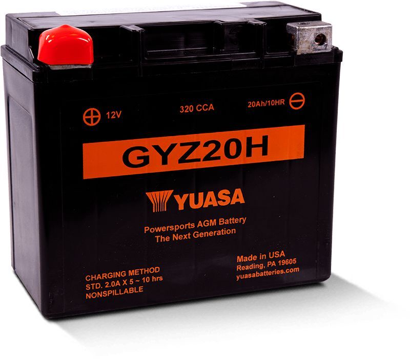 Maintenance Free GYZ20H Battery For Riot 8000 146in 1.6 ARS II w/QS3 2020-22
