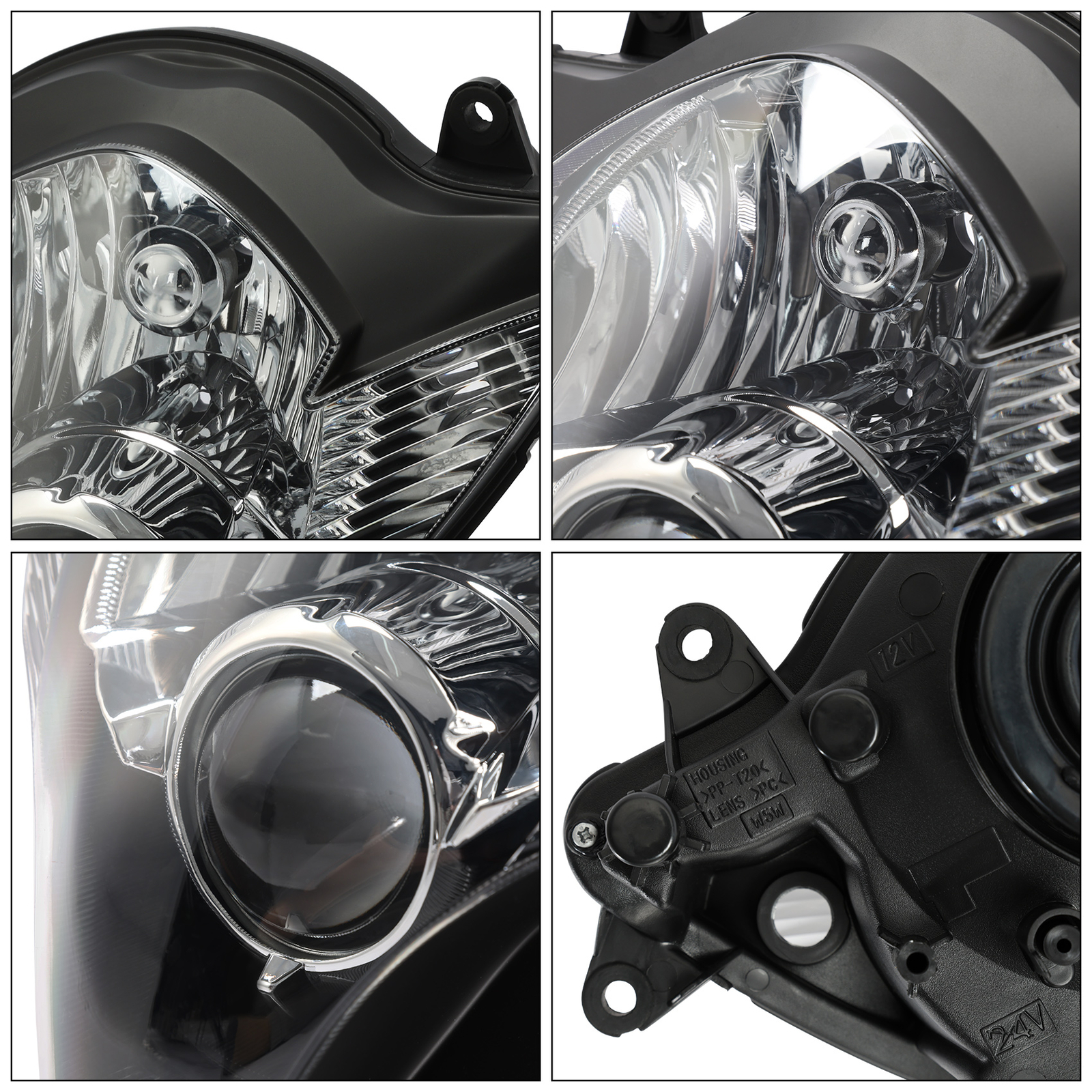 Headlight Head Light Assembly Fit For Suzuki GSXR600 GSXR750 2006-2007 2006 2007