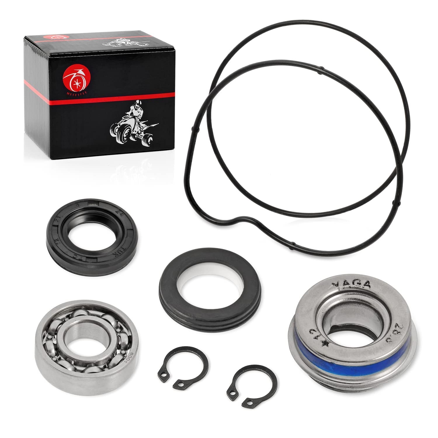 Water Pump Seal Rebuild Kit with Bearing & O-Ring for Yamaha Raptor 660 2001-200