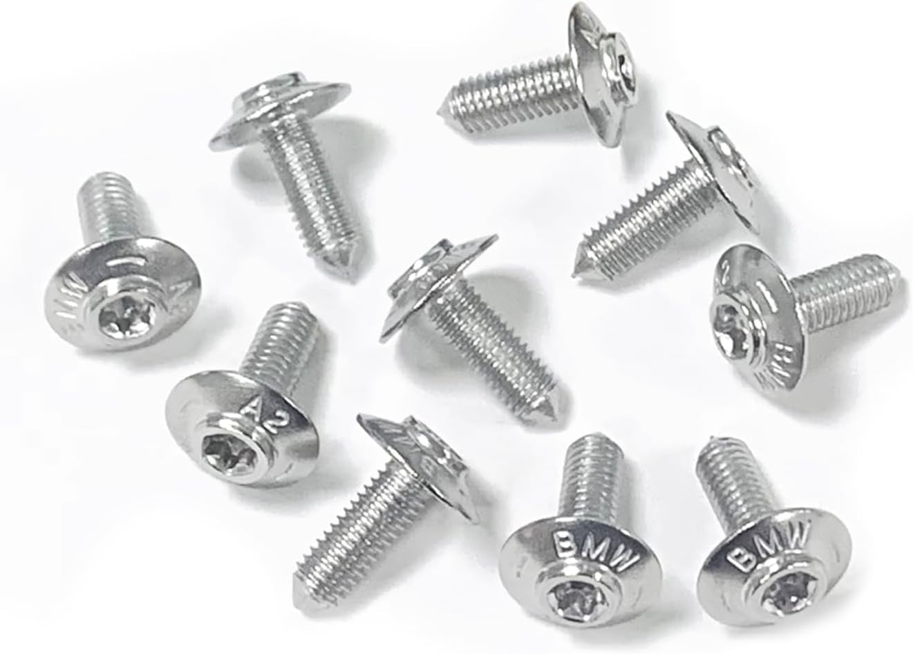 Universal Stainless Steel Fairing Bolt Kit for BMW Motorcycles
